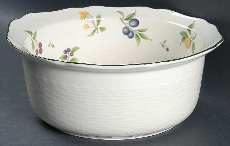 Fruit Parfait 10" Round Vegetable/Souffle