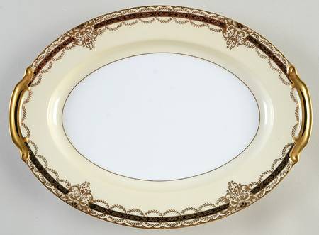 Gacahad Black 11" Oval Serving Platter