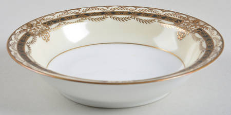 Gacahad Black Rim Fruit/Dessert (Sauce) Bowl