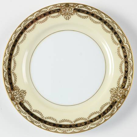 Gacahad Black Bread & Butter Plate