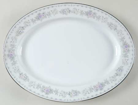Garden City 13" Oval Serving Platter