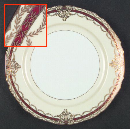 Gacahad Red by Noritake