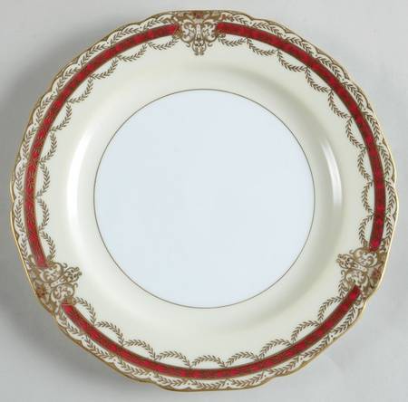 Gacahad Red Salad Plate