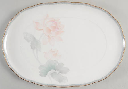 Garden Empress 14" Oval Serving Platter