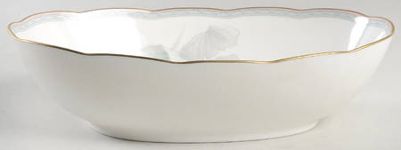 Garden Empress 9" Oval Vegetable Bowl