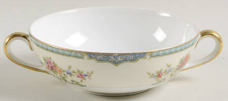 Gainsboro Flat Cream Soup Bowl by Noritake