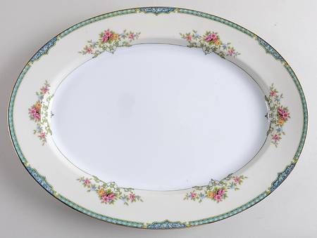Gainsboro 13" Oval Serving Platter