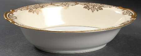 Gainford 10" Oval Vegetable Bowl