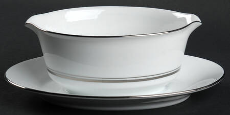 Galaxy Gravy Boat with Attached Underplate