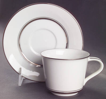 Galaxy Flat Cup & Saucer Set