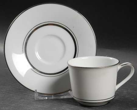 Galaxy Flat Demitasse Cup & Saucer Set