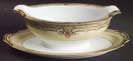 Galatea Gravy Boat with Attached Underplate