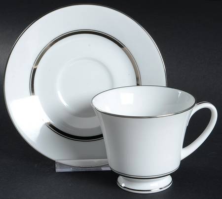 Galaxy Footed Cup & Saucer Set