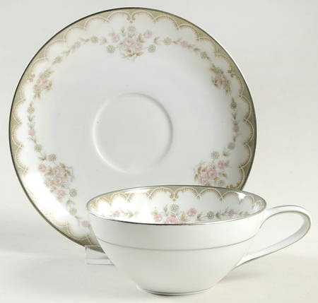 Garland Flat Cup & Saucer Set