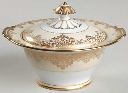 Garland Sugar Bowl & Lid