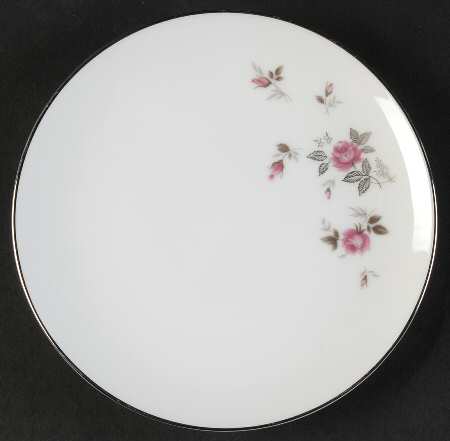 Garnet Rose Bread & Butter Plate