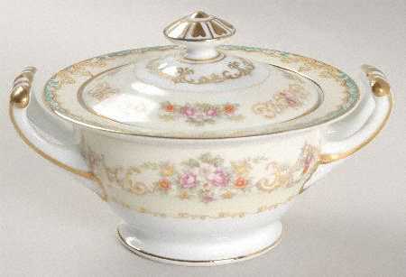 Gavotte Sugar Bowl & Lid