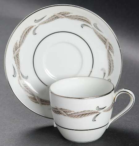 Gaylord Flat Demitasse Cup & Saucer Set
