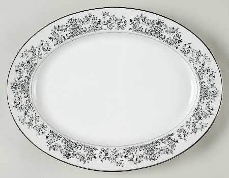 Geneva 13" Oval Serving Platter