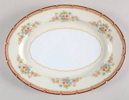 Georgette 11" Oval Serving Platter