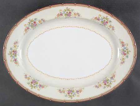 Georgette 16" Oval Serving Platter