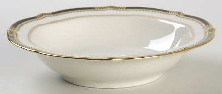 Gilded Age Rim Fruit/Dessert (Sauce) Bowl