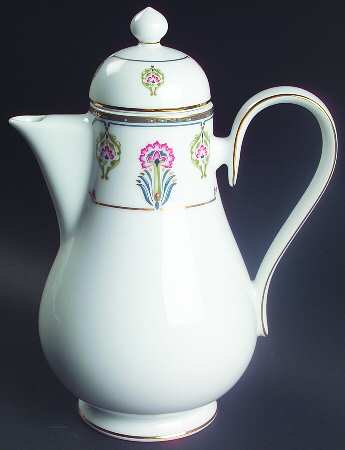 Gilded Blossoms Coffee Pot & Lid