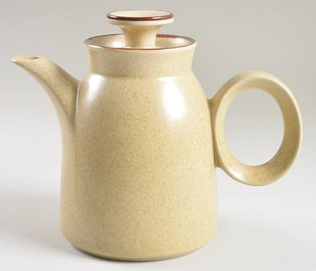 Gingerbread Tea/Coffee Pot & Lid