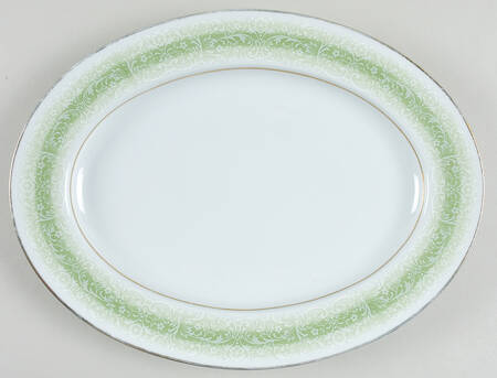 Glacier 11" Oval Serving Platter