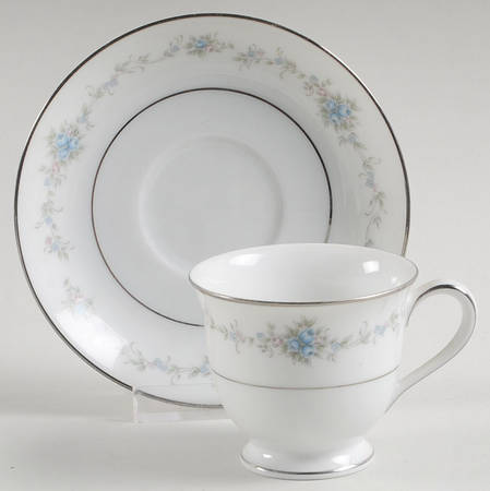 Glencoe Footed Demitasse Cup & Saucer Set