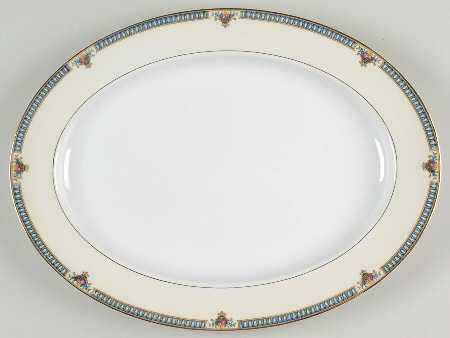 Glendive 13" Oval Serving Platter