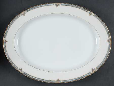 Glendive 16" Oval Serving Platter
