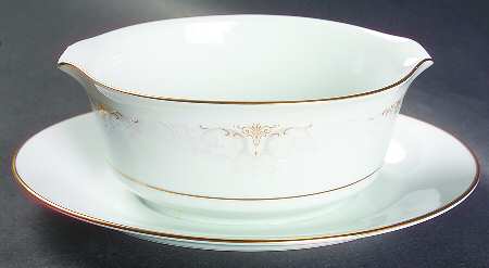 Glendola Gravy Boat with Attached Underplate