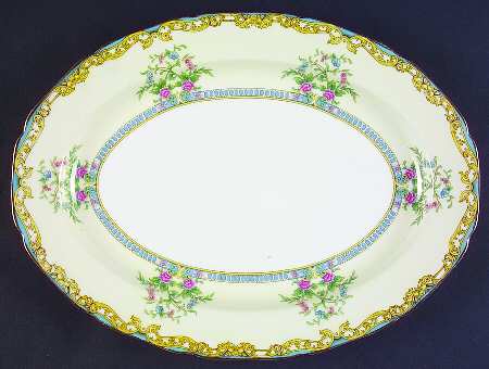 Glenlea 13" Oval Serving Platter