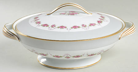 Glenrose Round Covered Vegetable