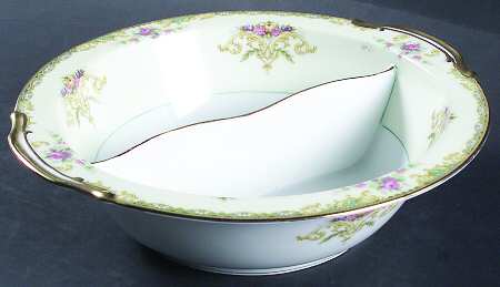 Gloria Round Divided Vegetable Bowl