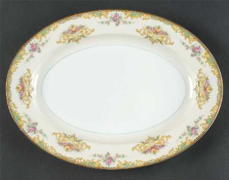 Gloria 11" Oval Serving Platter