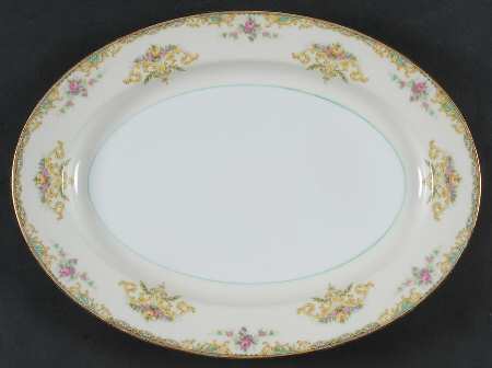 Gloria 13" Oval Serving Platter