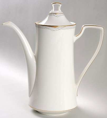 Golden Cove Coffee Pot & Lid