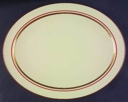 Golden Dawn 13" Oval Serving Platter