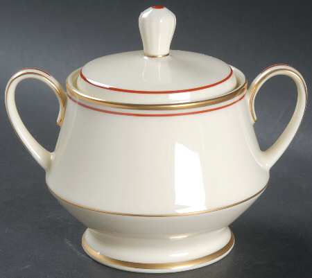 Golden Dawn Sugar Bowl & Lid