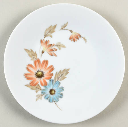 Gold Fleur Bread & Butter Plate