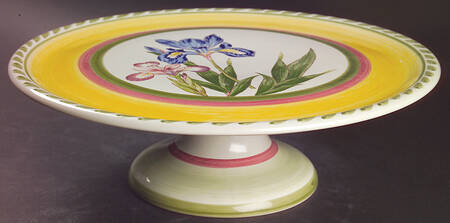 Gourmet Garden 12" Diameter Pedestal Cake Stand