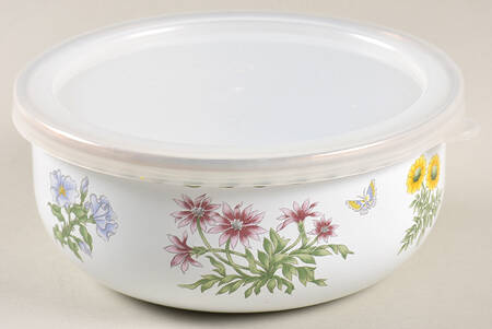 Gourmet Garden Bowl-Metal 5 3/4" with Plastic Lid