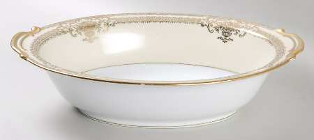Gold Grande 10" Oval Vegetable Bowl
