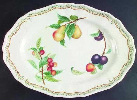 Gourmet Harvest 16" Oval Serving Platter