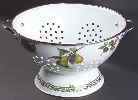 Gourmet Harvest 5 Quart Metal Colander