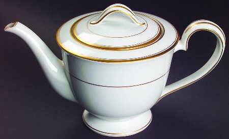 Goldart Teapot & Lid