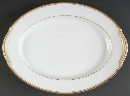 Goldart 11" Oval Serving Platter
