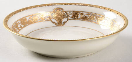 Gold Lace Fruit/Dessert (Sauce) Bowl